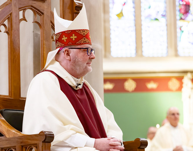 Installation of new Archbishop of Hobart